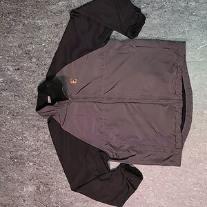 Vintage. 90s. Nike Tennis Full-zip. Fleece-lined.  Jacket.  Men's size M